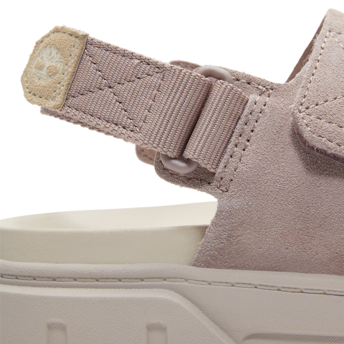 light purple suede