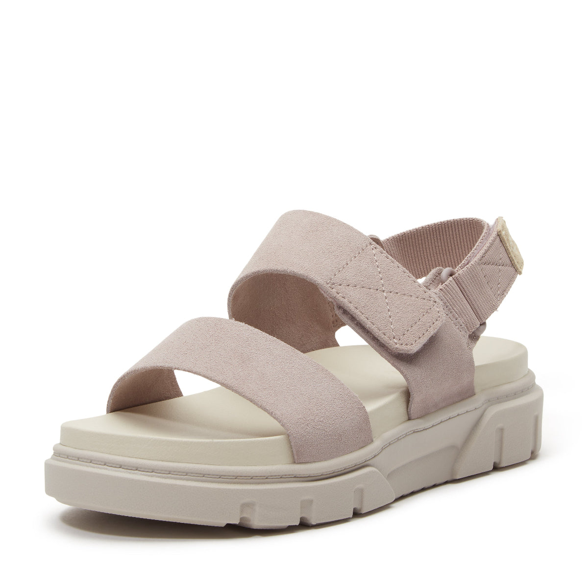 light purple suede