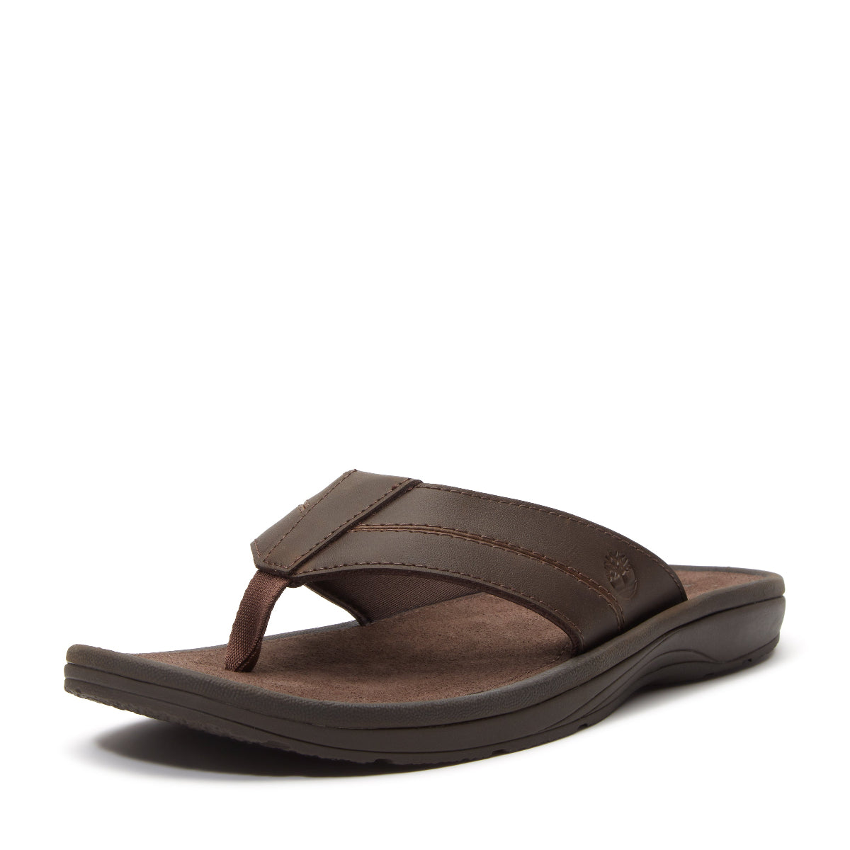 dark brown leather