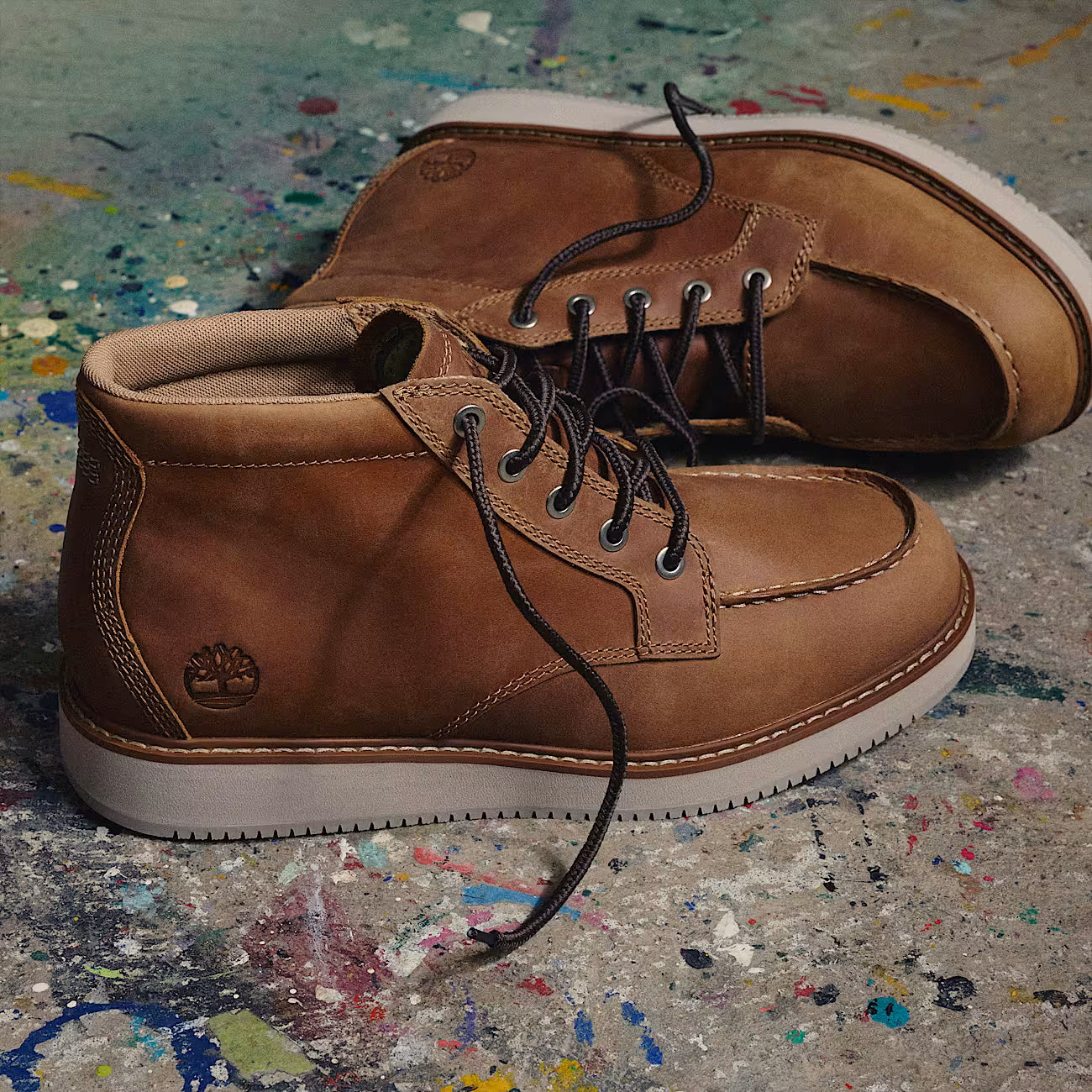 medium brown full grain