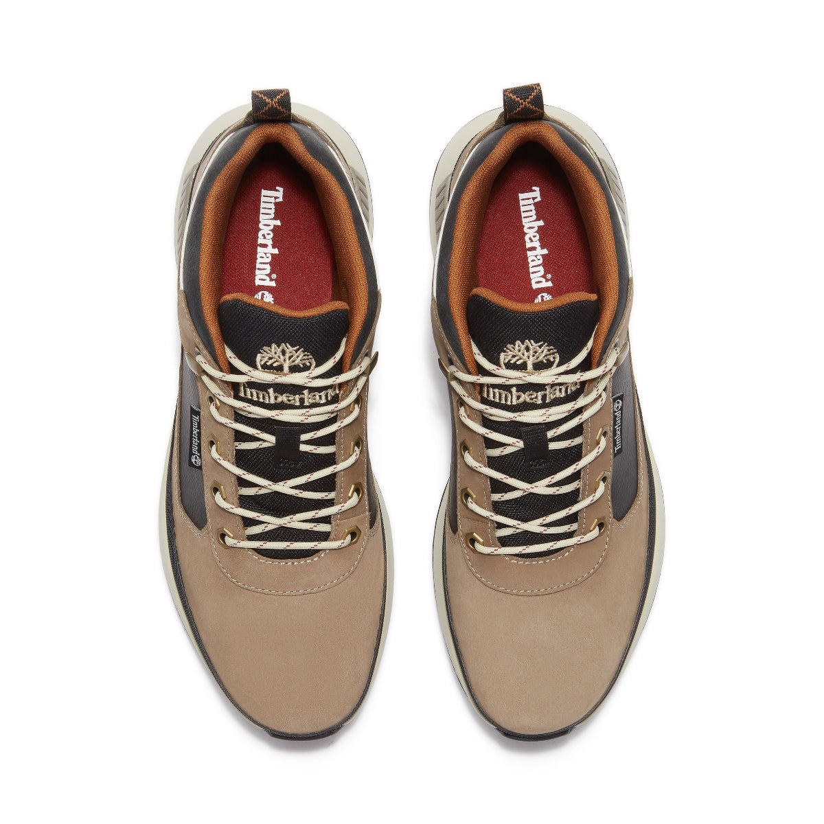dark brown nubuck w black