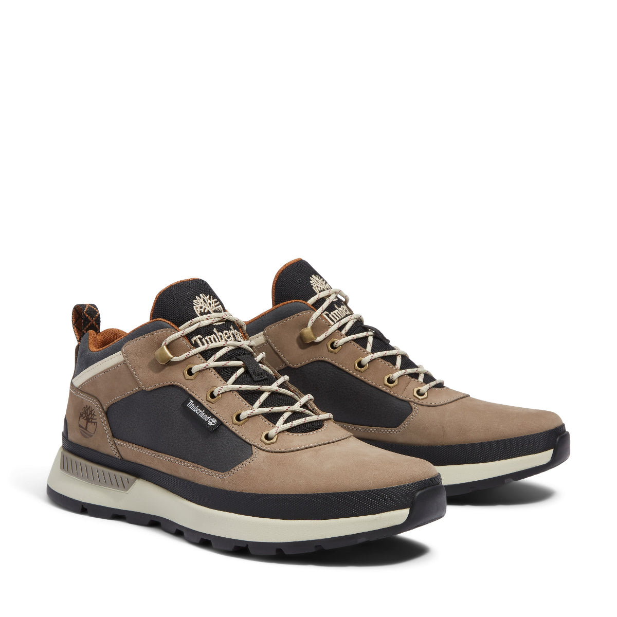 dark brown nubuck w black