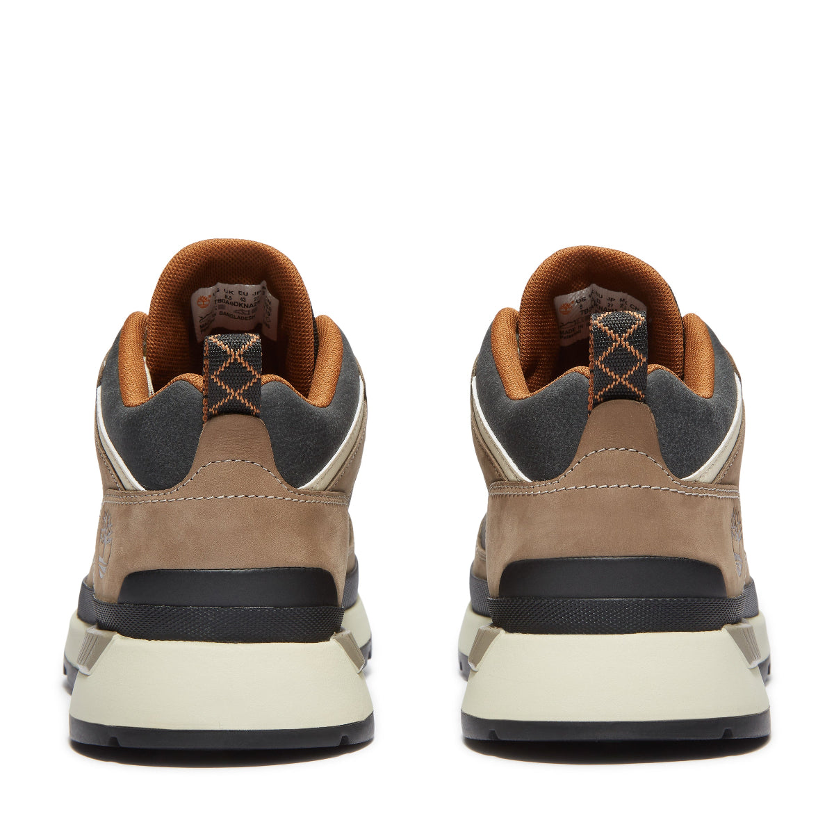 dark brown nubuck w black