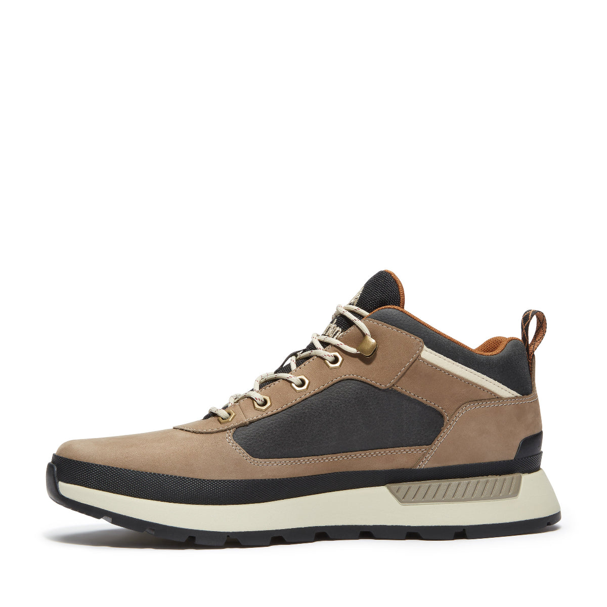 dark brown nubuck w black