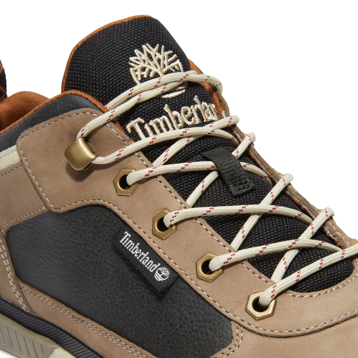 dark brown nubuck w black