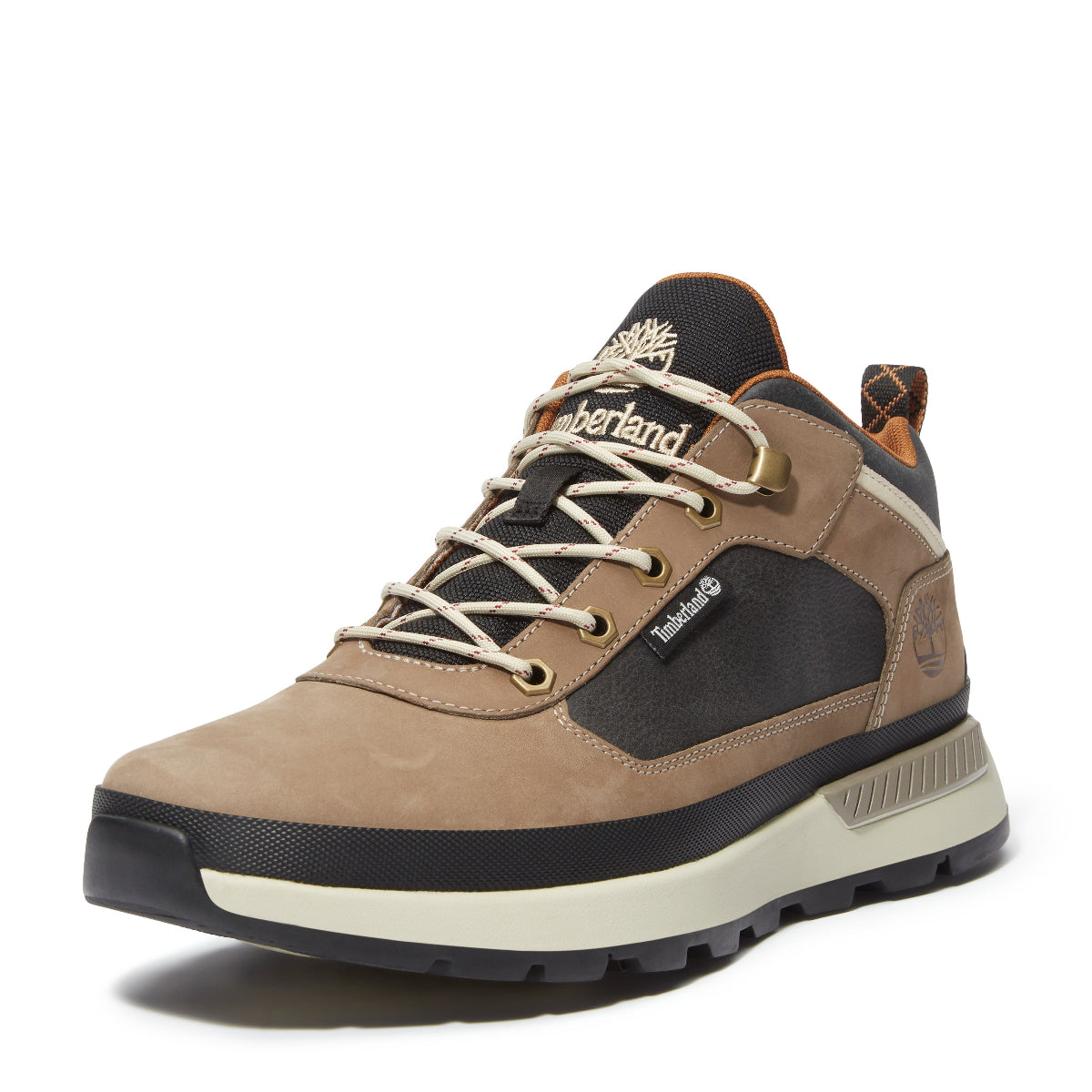 dark brown nubuck w black