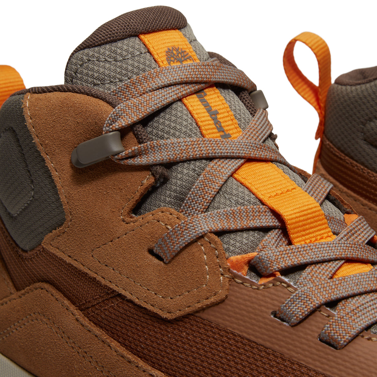 medium brown suede