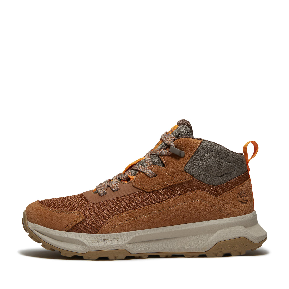 medium brown suede