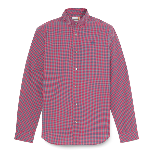 CAMISA MICRO PLAID POPLIN SHIRT